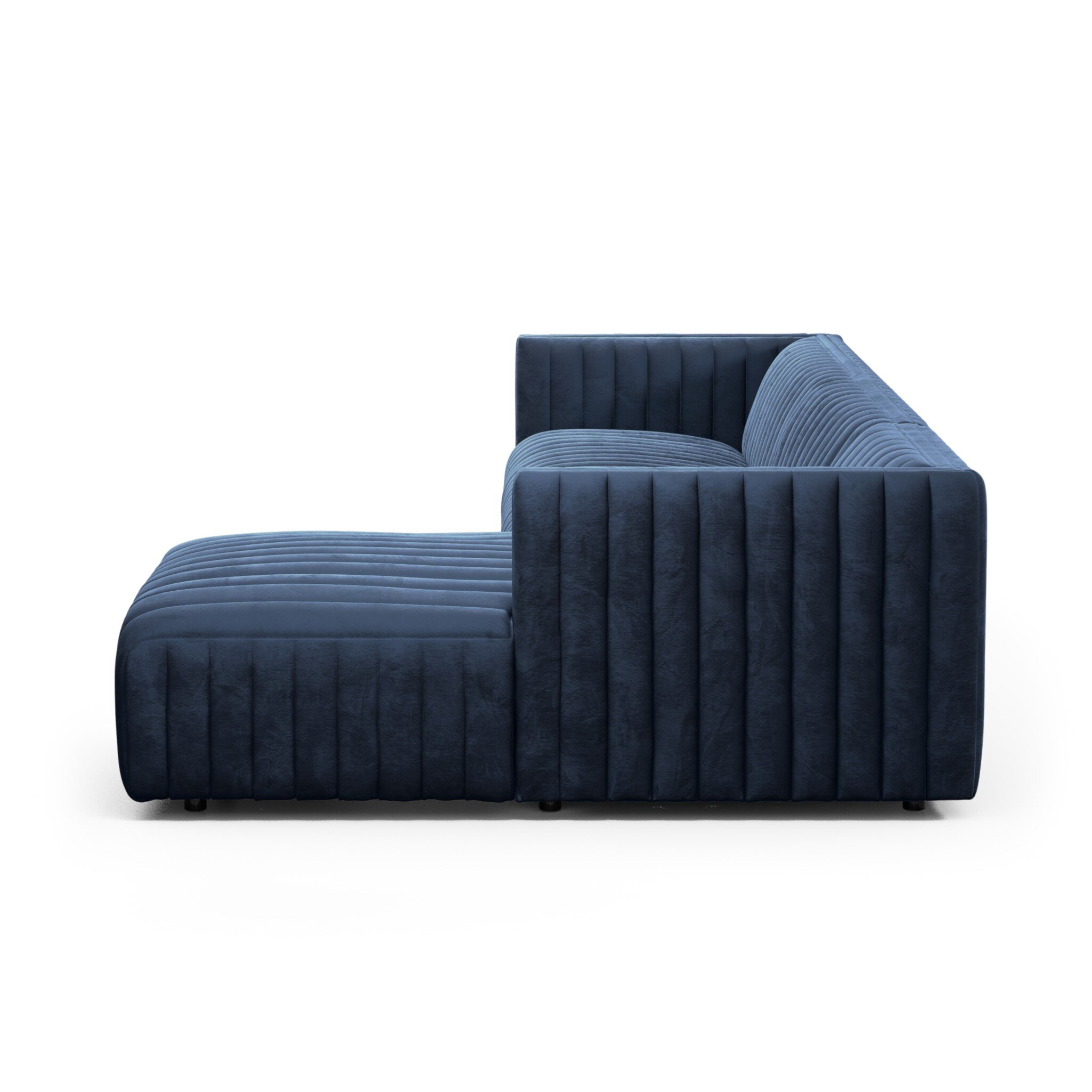 Augustine 2-Piece Sectional - Sapphire Navy - Image 5