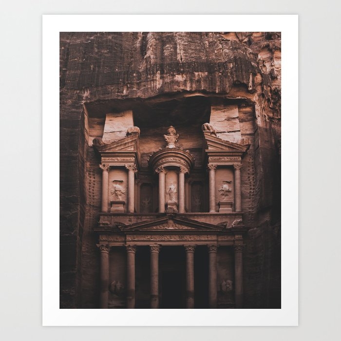 Al-khazneh, Petra Art Print by Luke Gram - Medium - Image 0