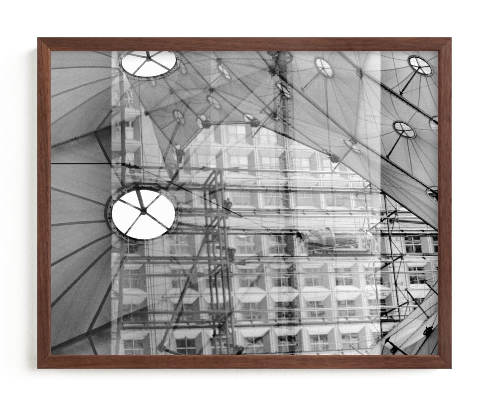 La Grande Arche Paris_Photo Collage Limited Edition Fine Art Print 2 - Image 0