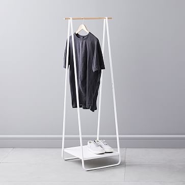 Free (20.5") Standing Hangers , White - Image 0