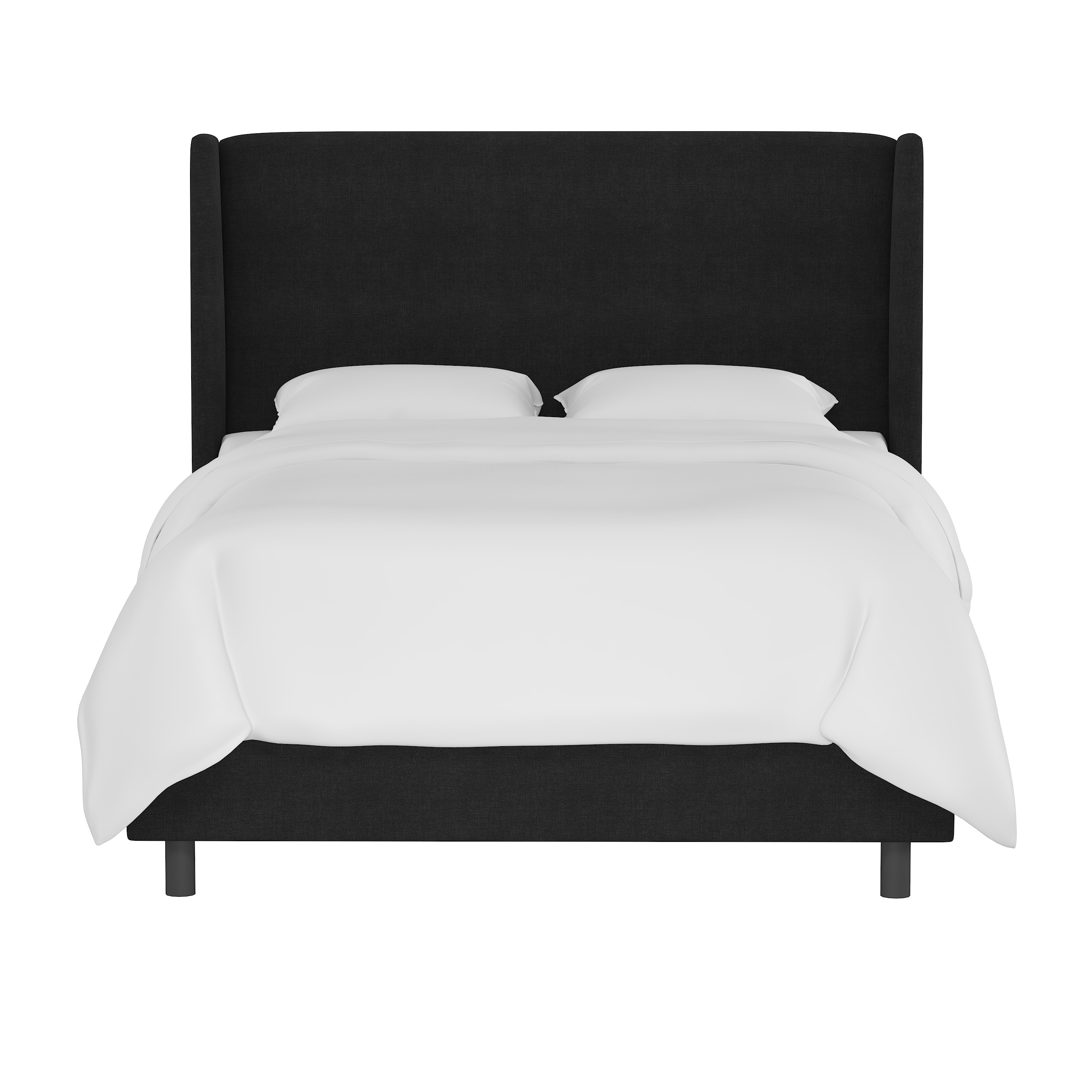 King Lawrence Wingback Bed - Image 1