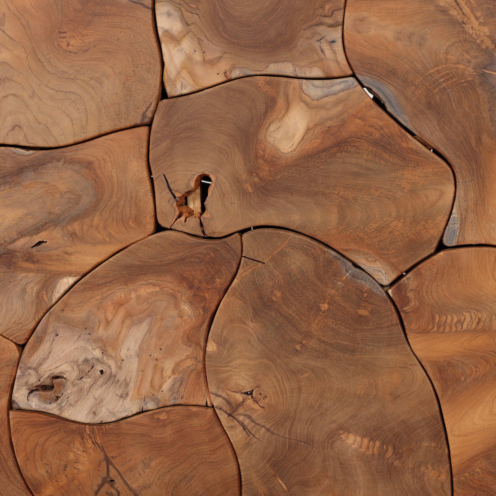 Tomlin Outdoor Console Table - Teak Root - Image 3