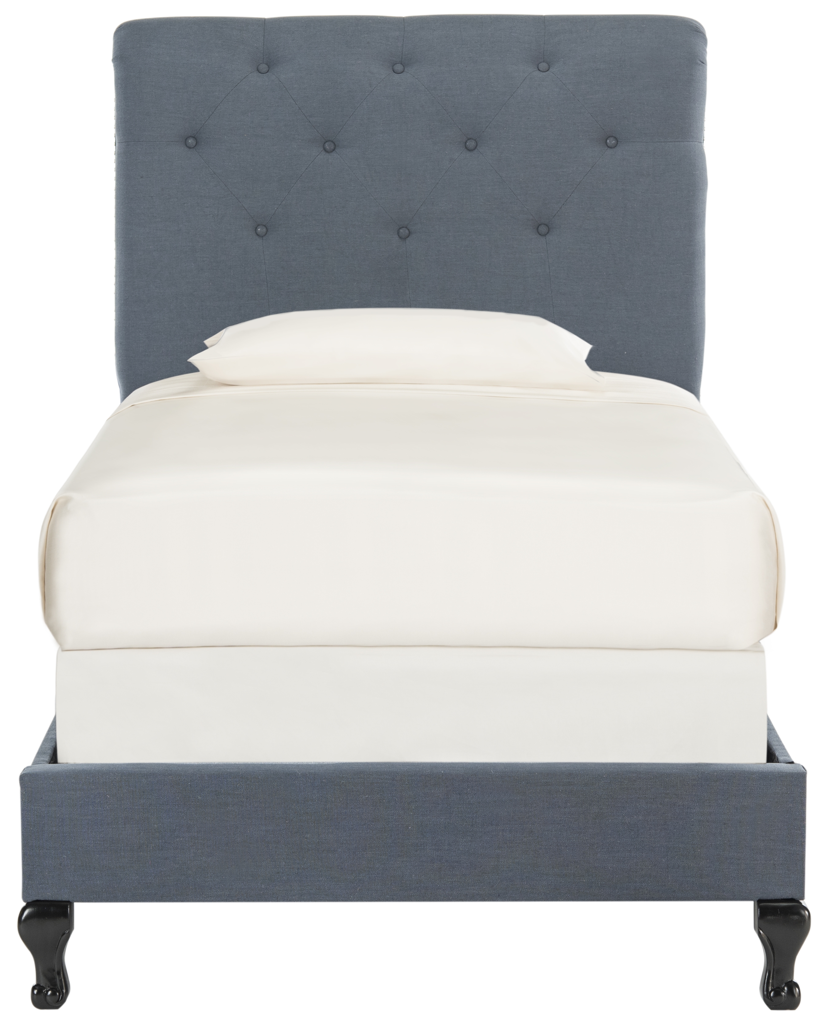 Hathaway Bed - Navy - Twin - Safavieh - Image 1