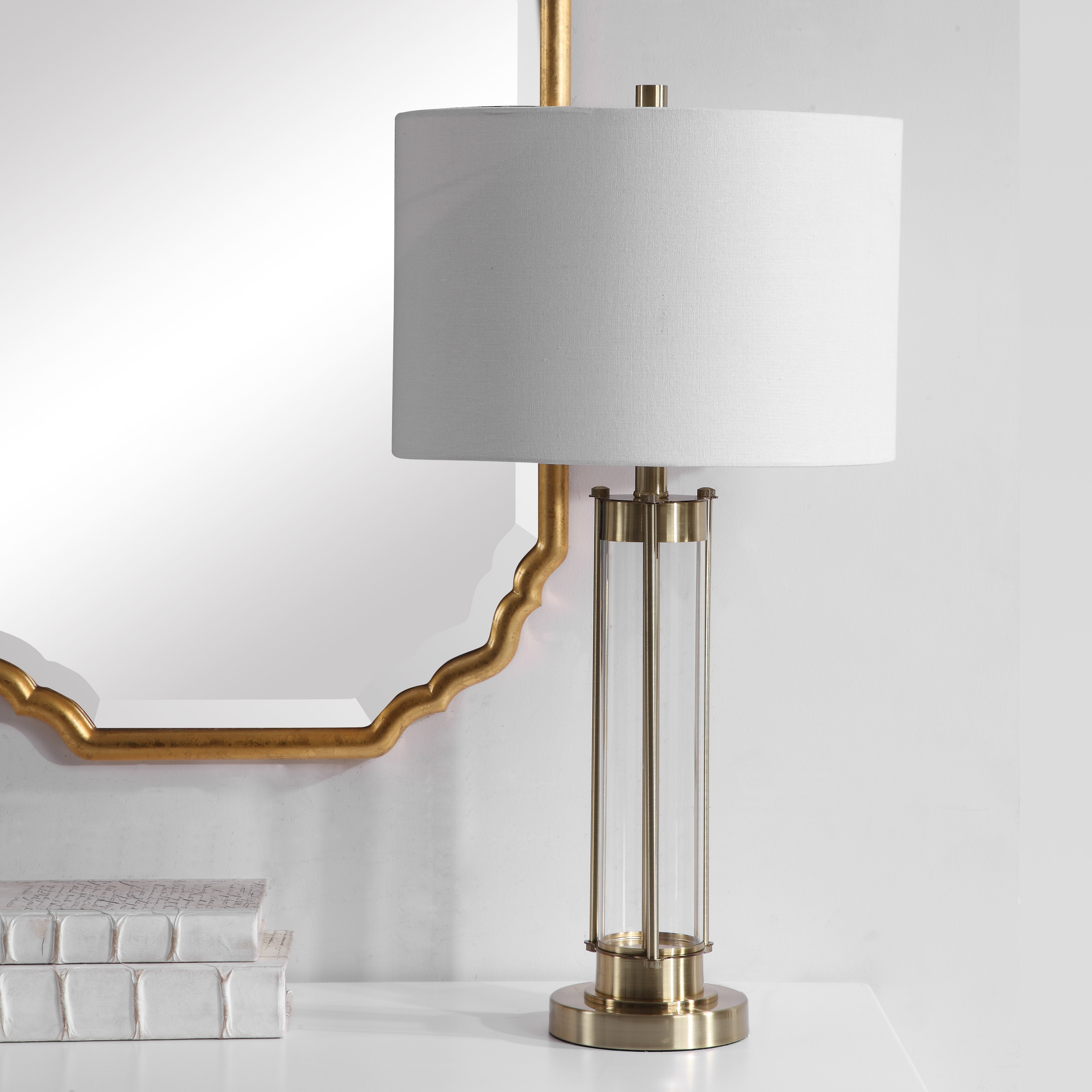 TABLE LAMP - GOLDEN BRASS - Image 2