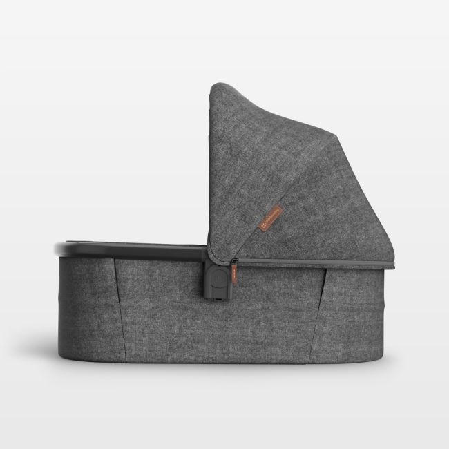 UPPAbaby ® V3 Greyson Charcoal Melange Baby Bassinet with Aluminum Frame - Image 0
