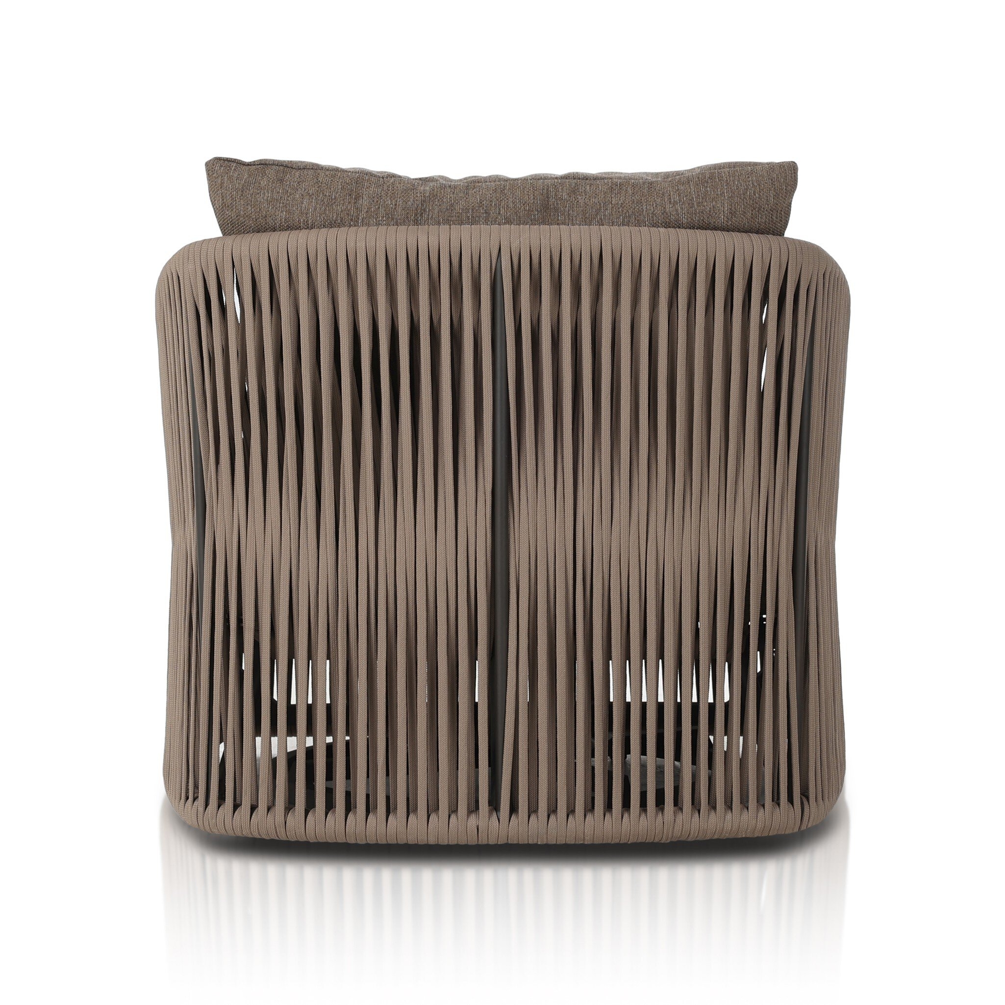 Porto Outdoor Swivel Chair - Ellor Brown - Image 4