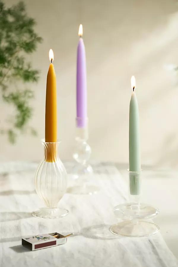 Unscented Taper Candle Set, Spring Hues - Image 0