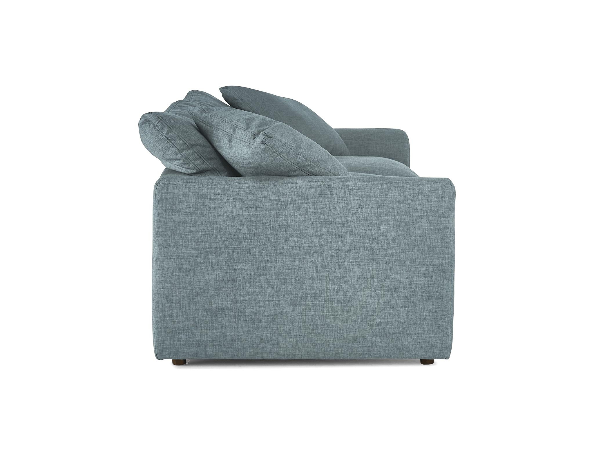 Blue Bryant Mid Century Modern Sofa - Plush Mist - Image 2