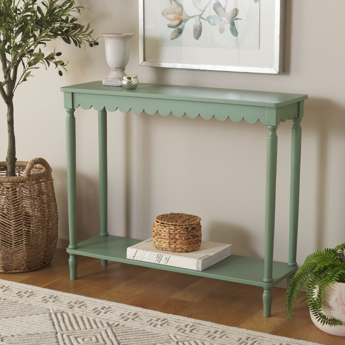 Haven Console - Sage Green - Image 1
