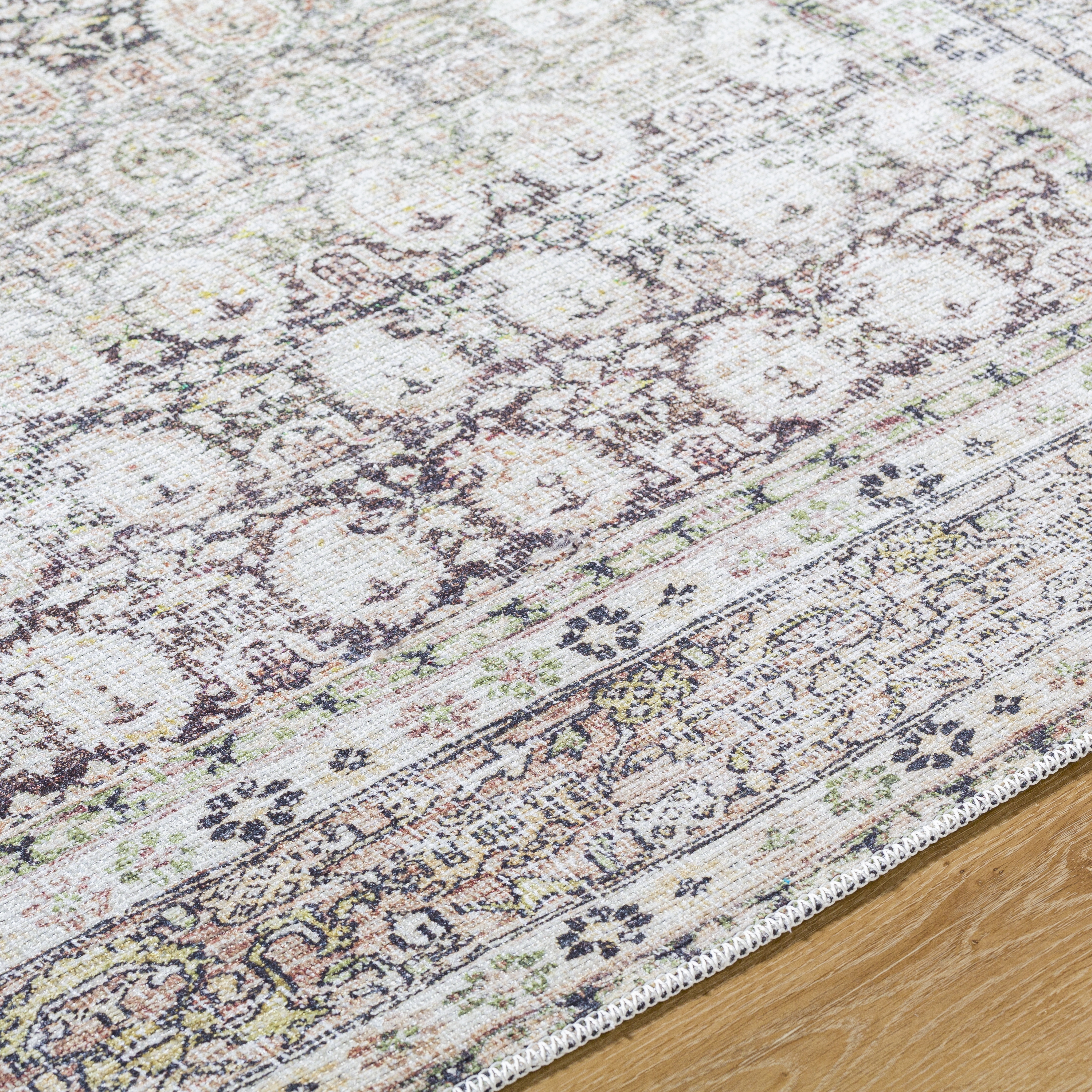 Lorelai Gray Indoor 6'7" x 9' Machine Woven Rug - Image 2