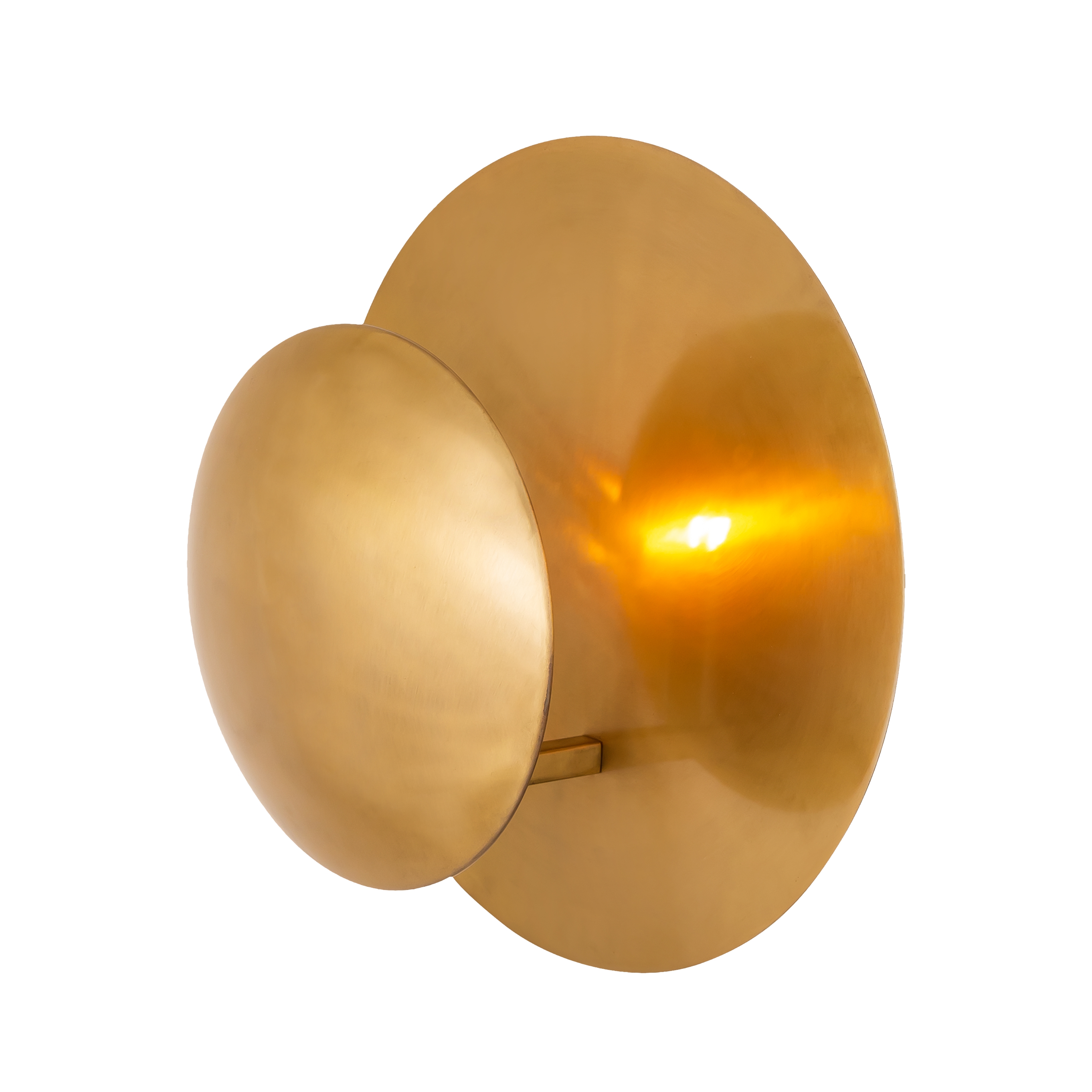 Lorens 12.5'' High 1-Light Sconce - Aged Brass - Image 0