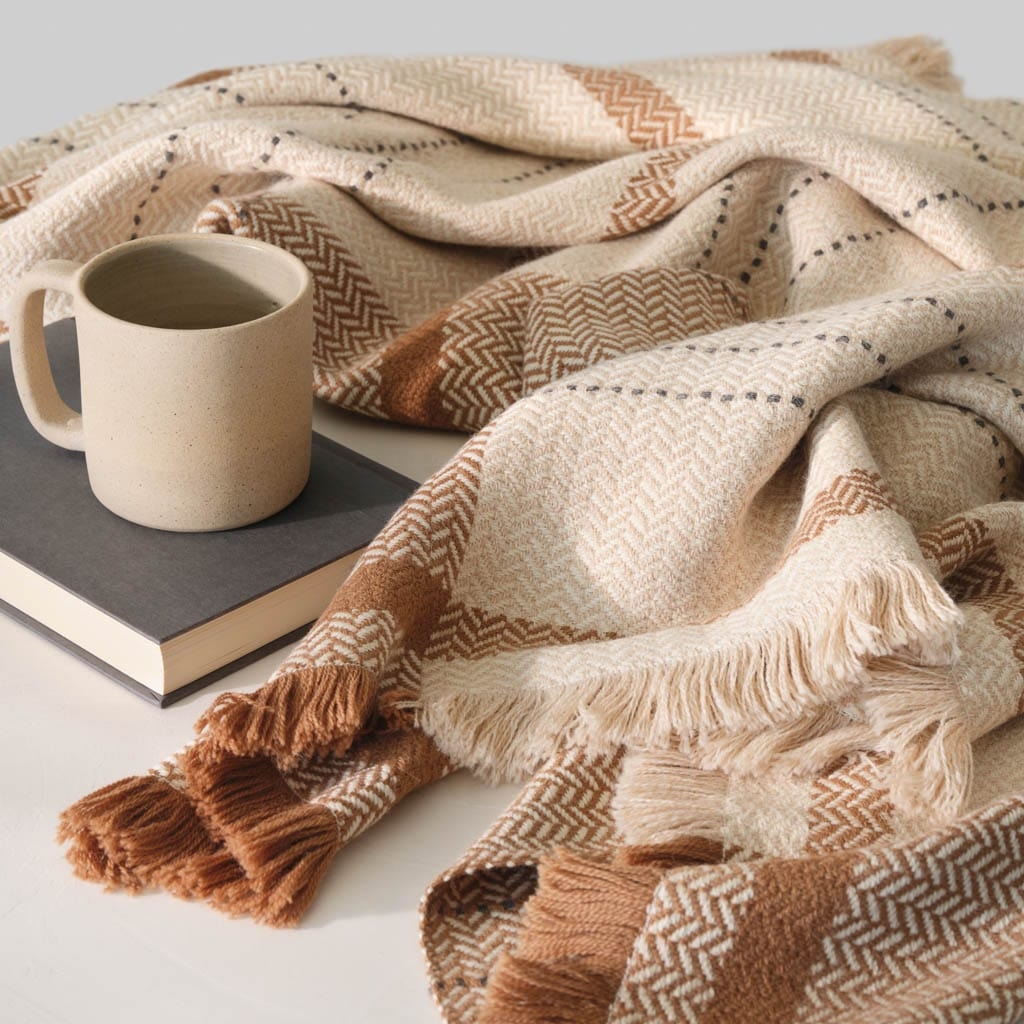 The Citizenry Alto Luxe Alpaca Throw | Tan - Image 2