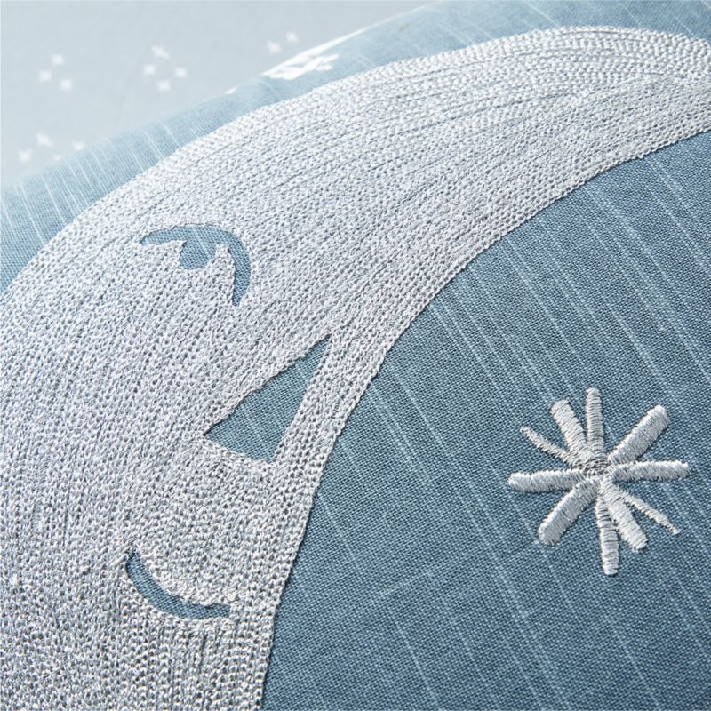 Celestial Moon Kids Throw Pillow - Image 3