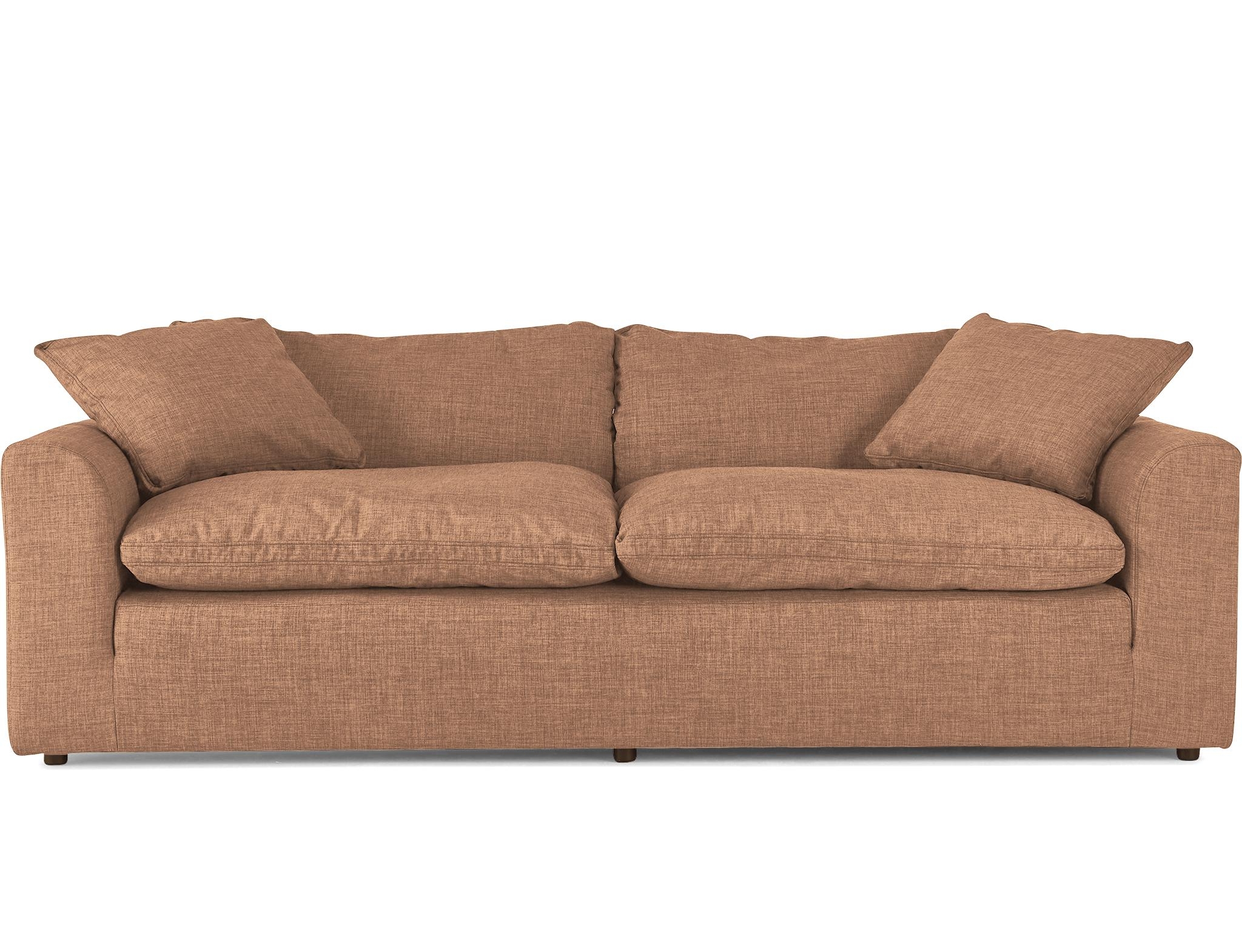 Pink Bryant Mid Century Modern Sofa - Royale Blush - Image 0