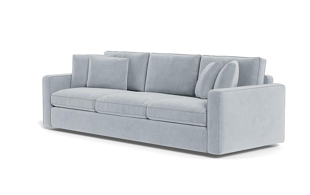 James 3-Seat Sofa with Contrast Piping - Image 2