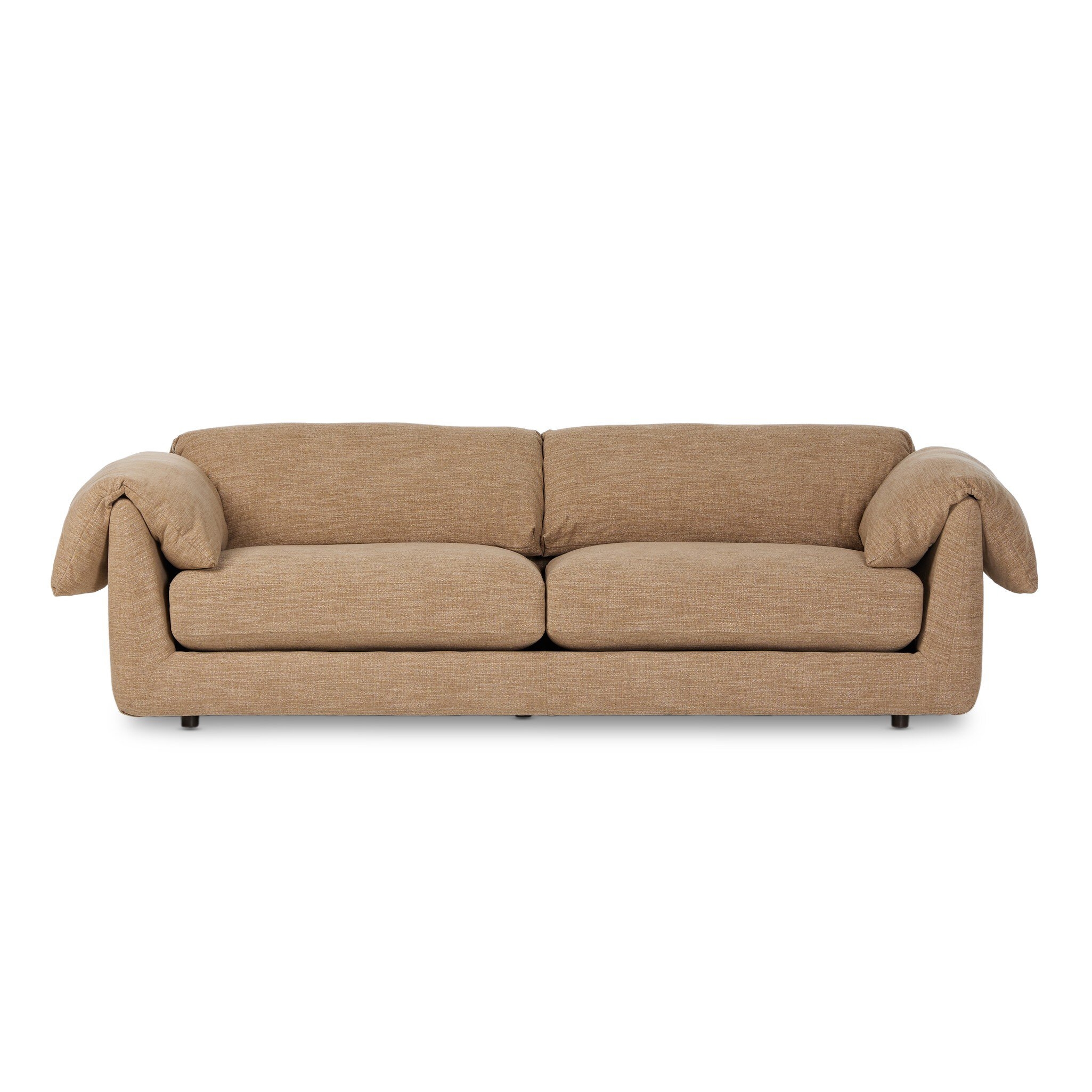 Marcel Sofa-102" - Laken Taupe - Image 0