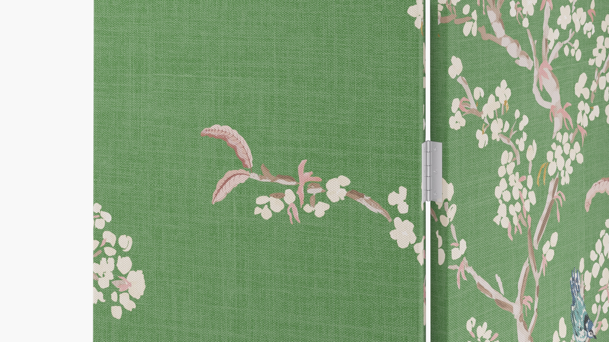 Scalloped Screen, Jade Cherry Blossom - Image 1