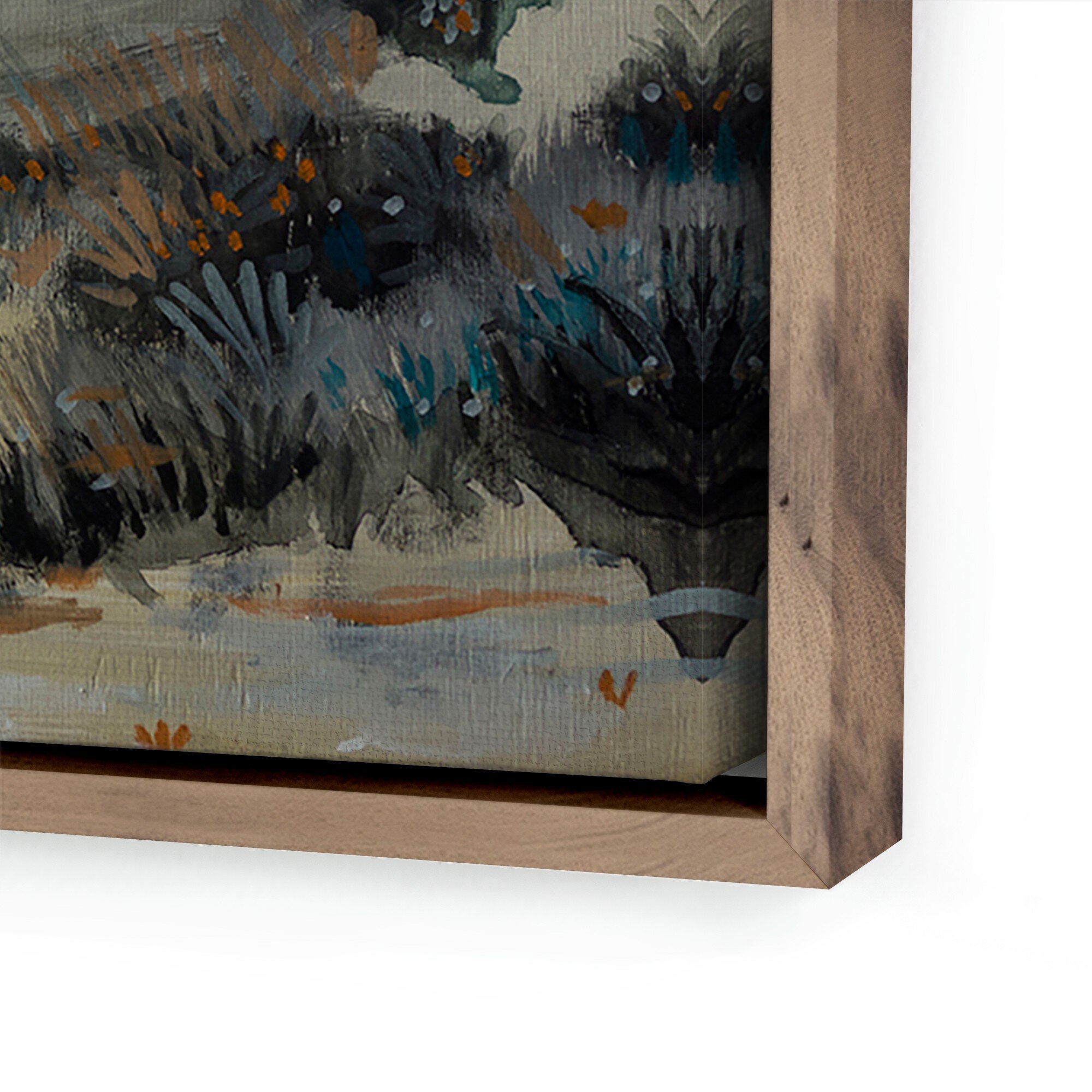 Summerday by Peter De Boer - Rustic Walnut Floater - Image 1