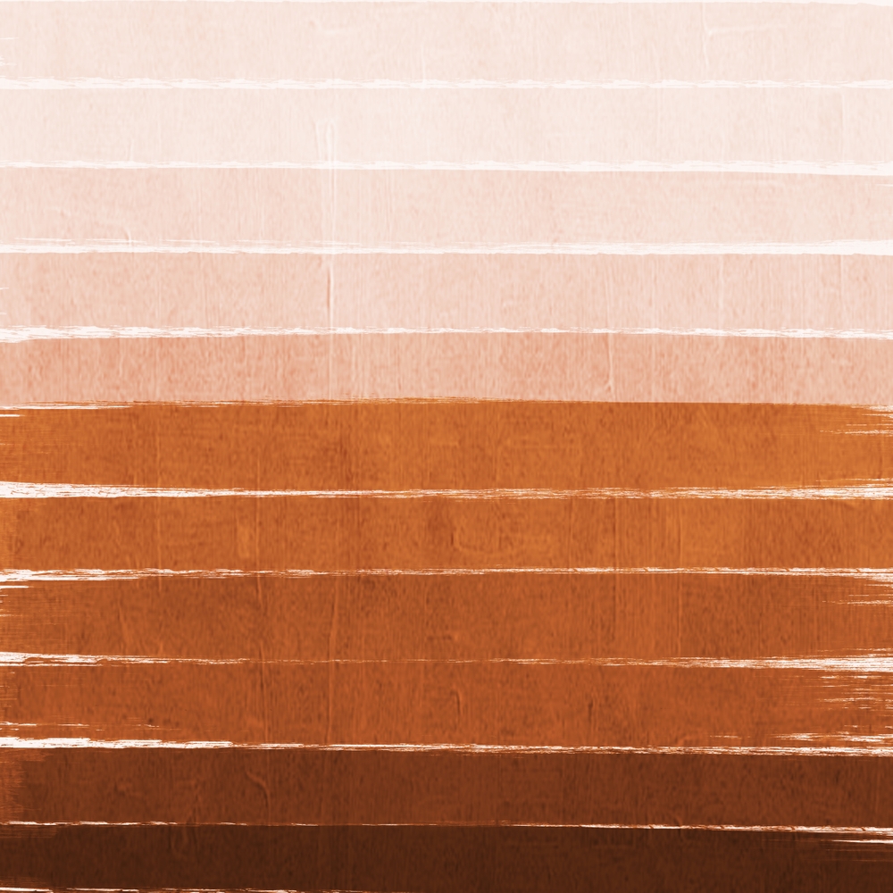 Sunset - Rust, Terracotta, Clay, Desert, Sunshine, Boho, Ombre, Paint, Sunset Colors, Framed Art Print by Charlottewinter - Conservation Walnut - Small 13" x 19"-15x21 - Image 1