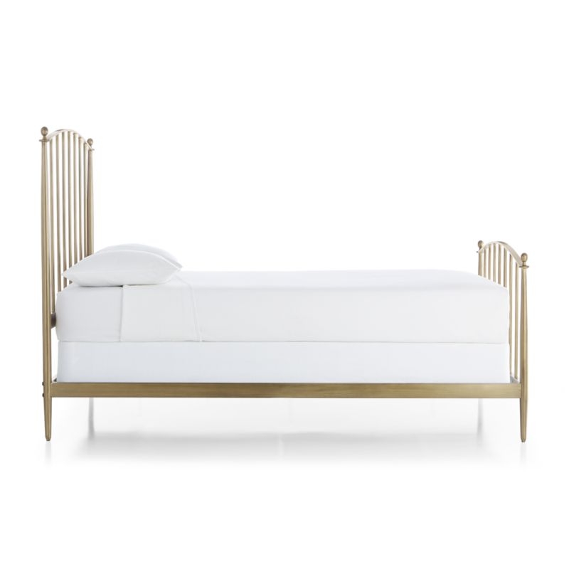 Mason Brass Queen Bed - Image 4