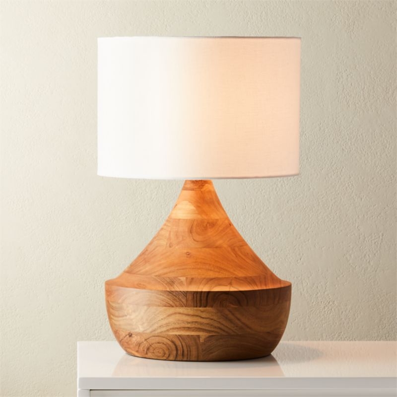 Atlas Natural Wood Table Lamp - Image 2