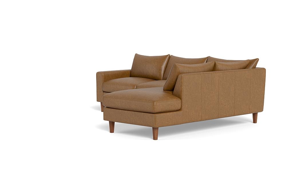 Sloan Leather 3-Seat Right Bumper Sectional - Image 2
