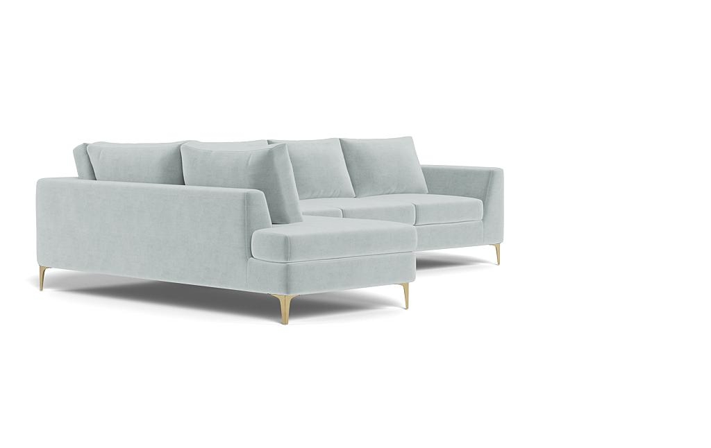 Asher 4-Seat Sectional with Left Bumper - Image 1