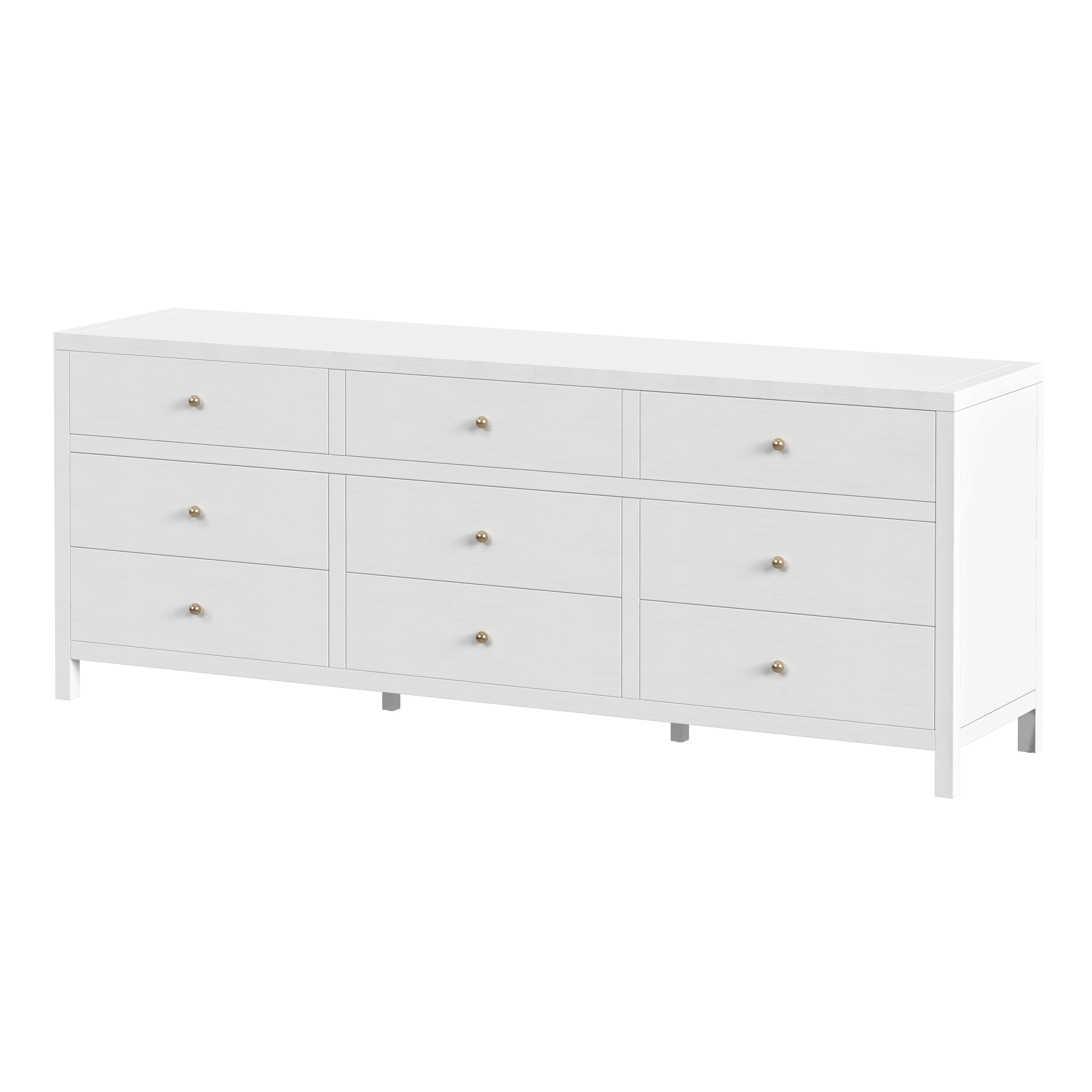 Nora White Dresser - Image 0