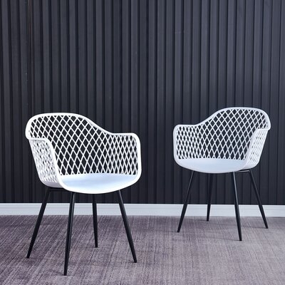 Set Of 2 Plastic Dining Chair For Dining Room - Image 0