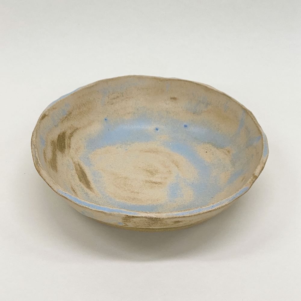 Peoples Pottery Bowl, Blue - Image 0