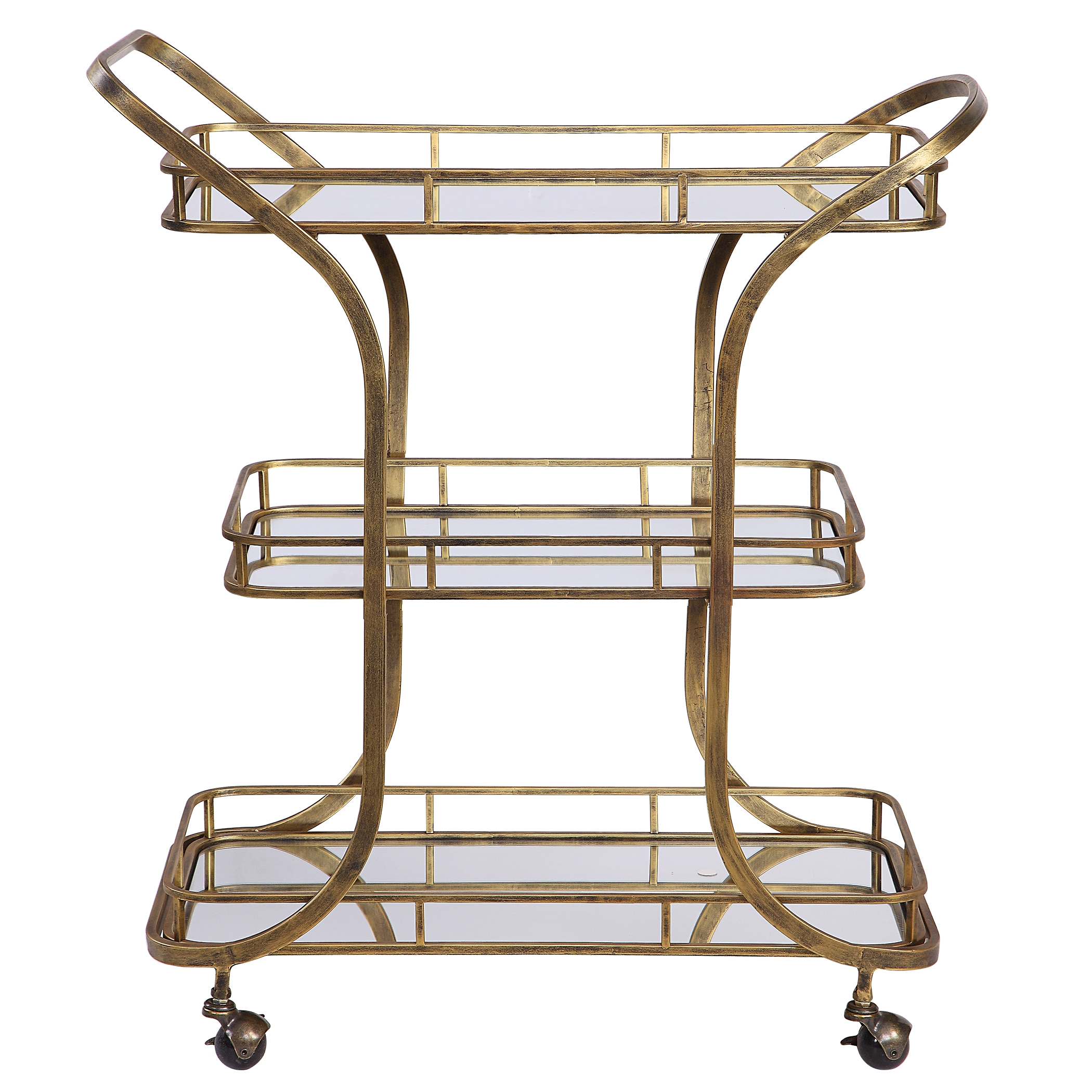 Stassi Gold Serving Cart - Image 0