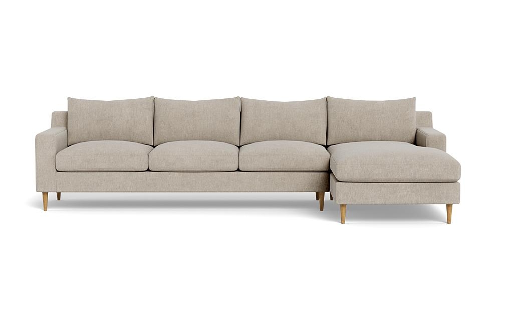 Sloan 4-Seat Right Chaise Sectional - Image 0