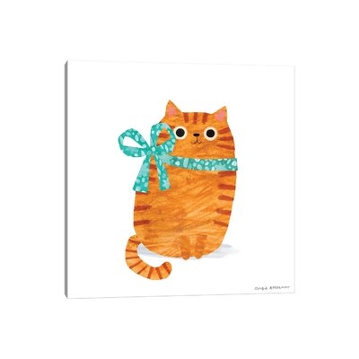Ginger Cat With Ribbon-ARZ32 - Image 0