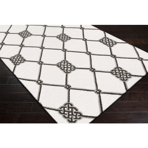 Frontier Beige Indoor 3'6" x 5'6" Handmade Rug - Image 2