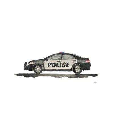 Police Car by Kelsey Mcnatt - Wrapped Canvas Gallery-Wrapped Canvas Giclée - Image 0