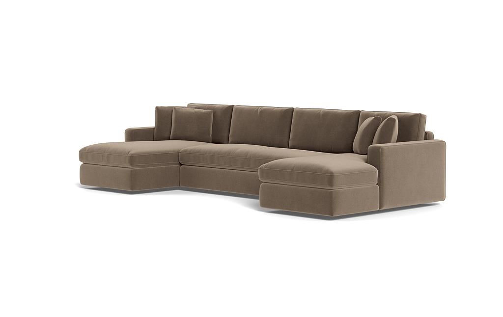 James 3-Piece 4-Seat U Chaise Sectional - Image 2