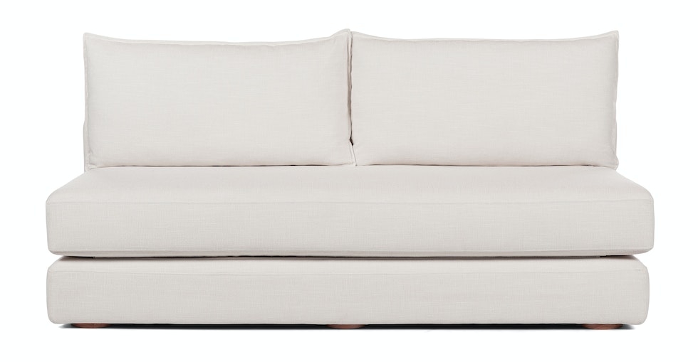Braam Vintage White Sofa Bed - Image 0