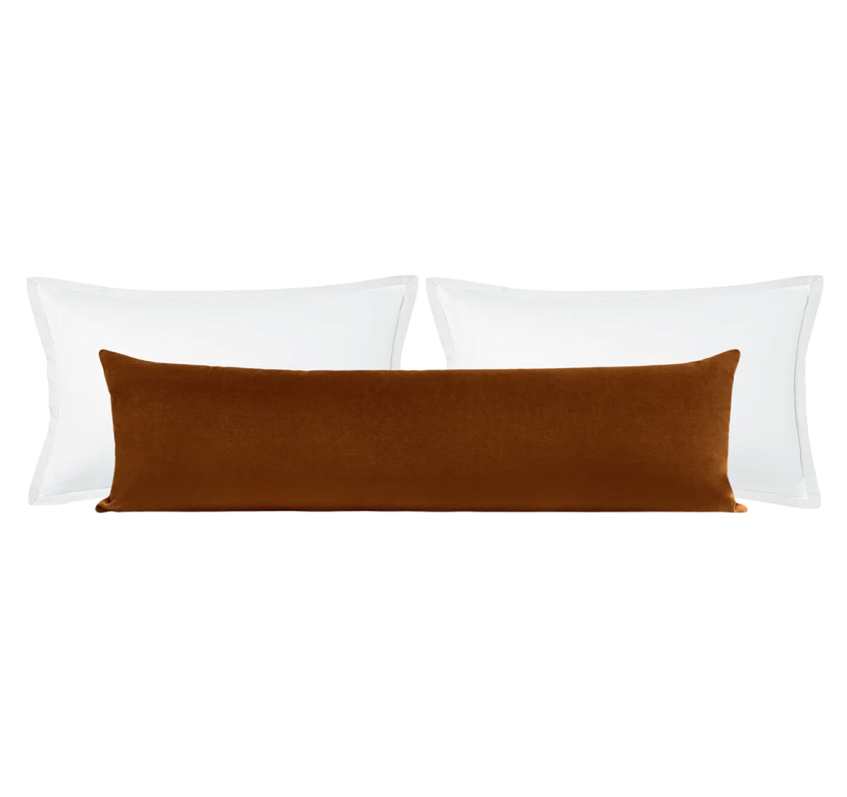THE XL LUMBAR :: SOCIETY VELVET // COGNAC - BY THE YARD - Image 0