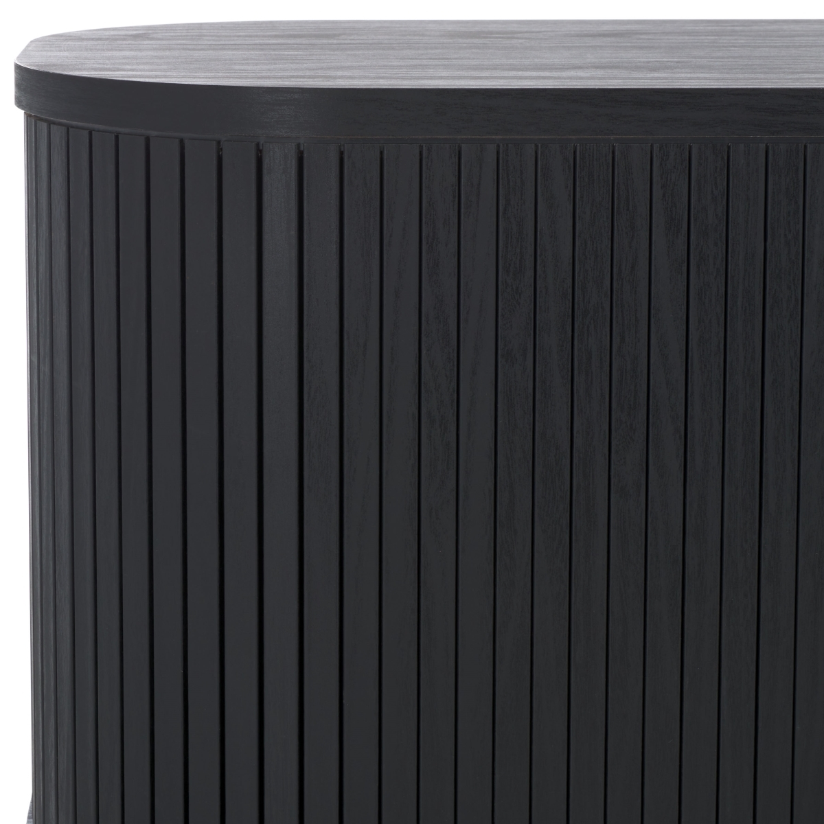 Tealla Media Stand - Black / Gold - Safavieh - Image 2