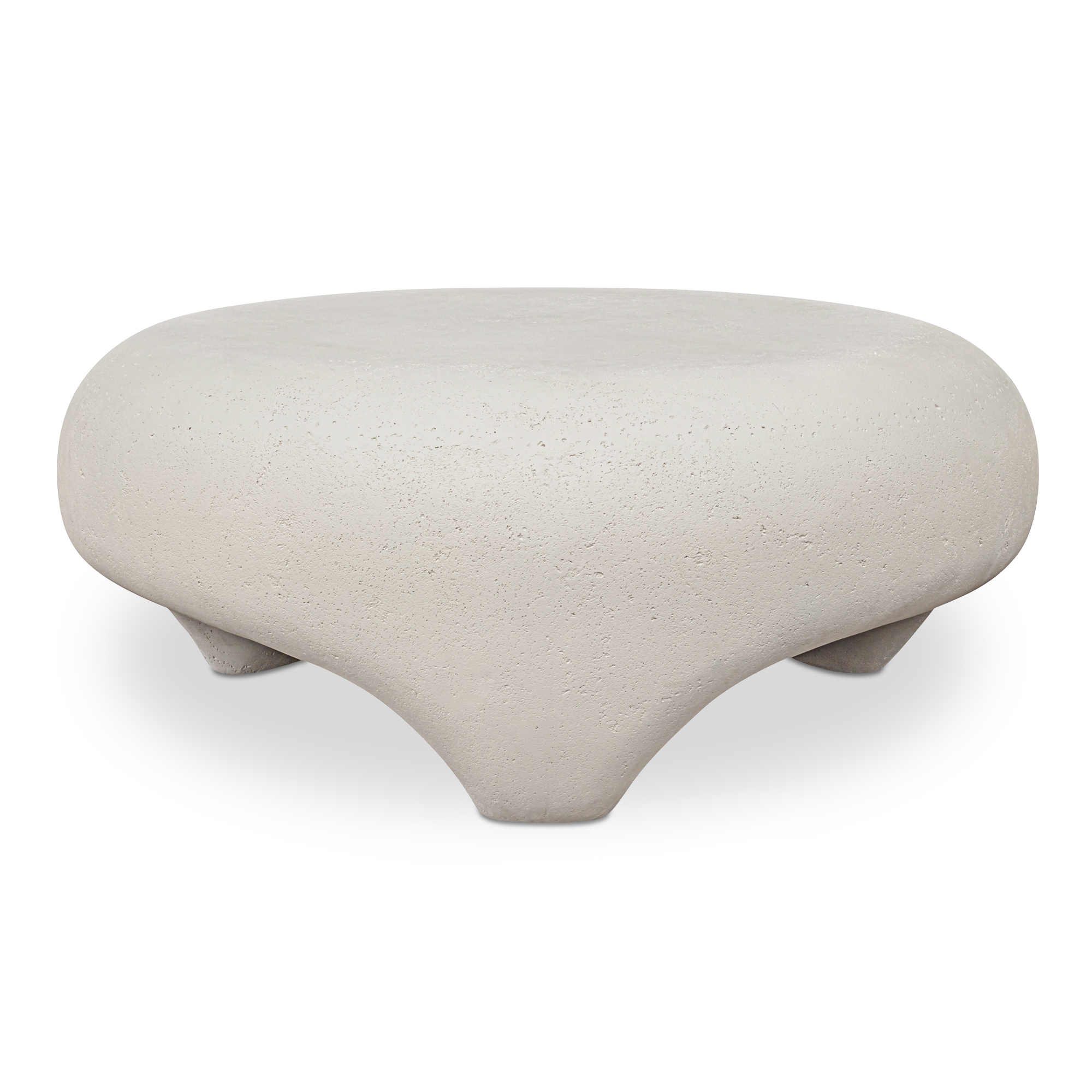 Ines Outdoor Coffee Table White - Image 0