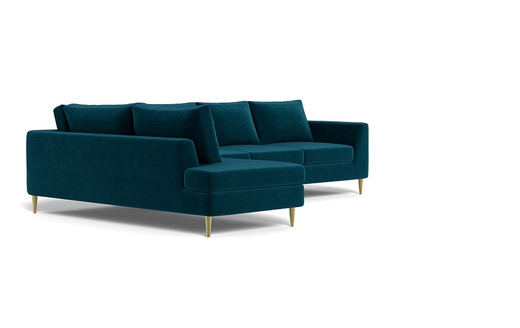 Asher 4-Seat Sectional with Left Bumper - Image 1