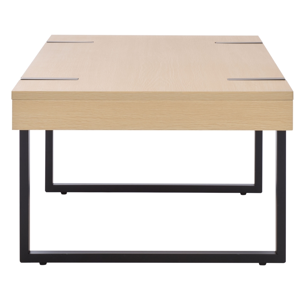 Klausner Coffee Table - Sand / Black - Safavieh - Image 5