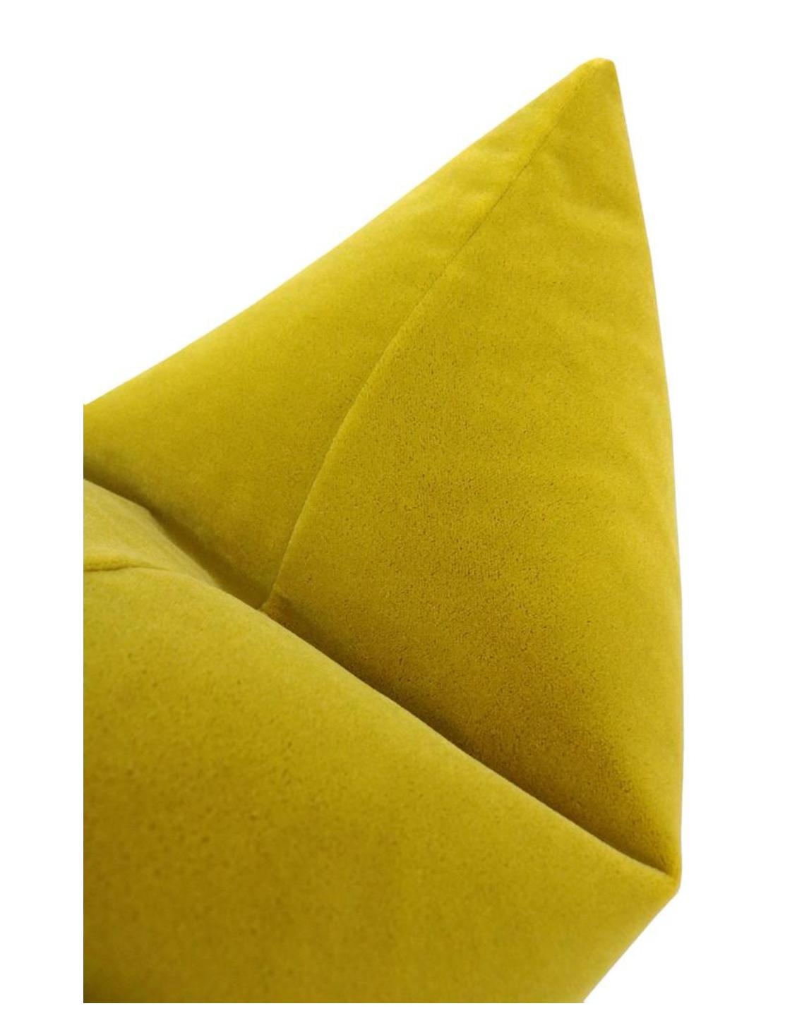 MOHAIR VELVET // CHARTREUSE - 14" X 36" - Image 2
