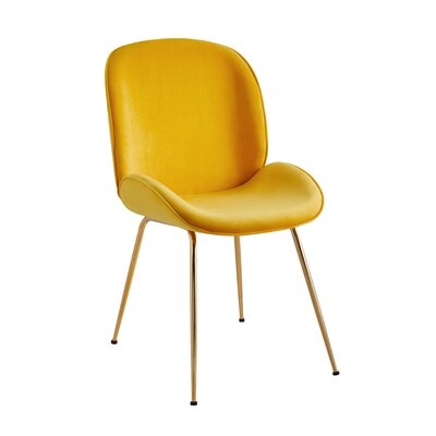 Velvet Side Chair - Image 0