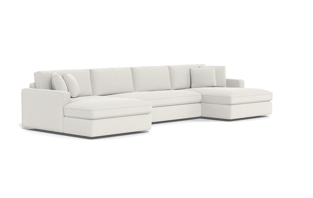 James 3-Piece 4-Seat U Chaise Sectional - Image 1