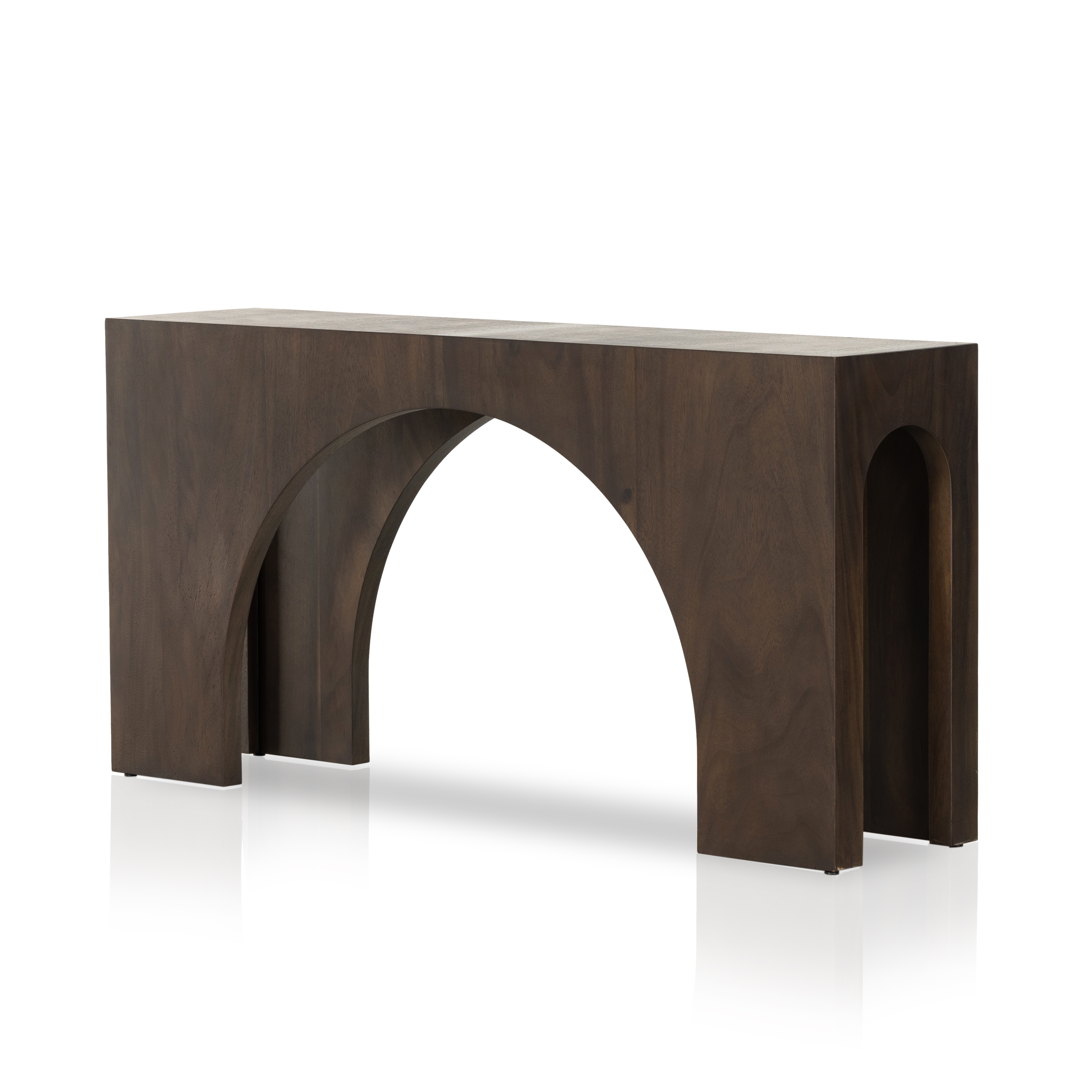 Fausto Console Table-Smoked Guanacaste - Image 0
