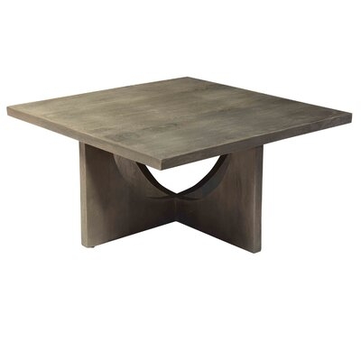 Lounsbury Solid Wood Cross Legs Coffee Table - Image 0