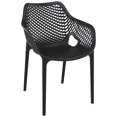 Kyrie Stacking Patio Dining Chair (Set of 2) - Image 0