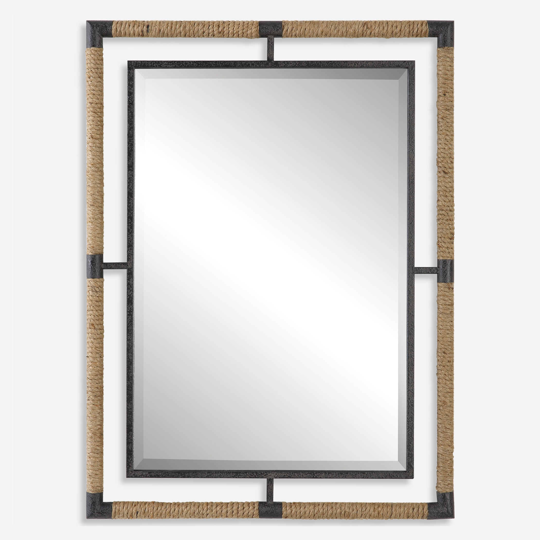 Melville Iron & Rope Mirror - Image 0