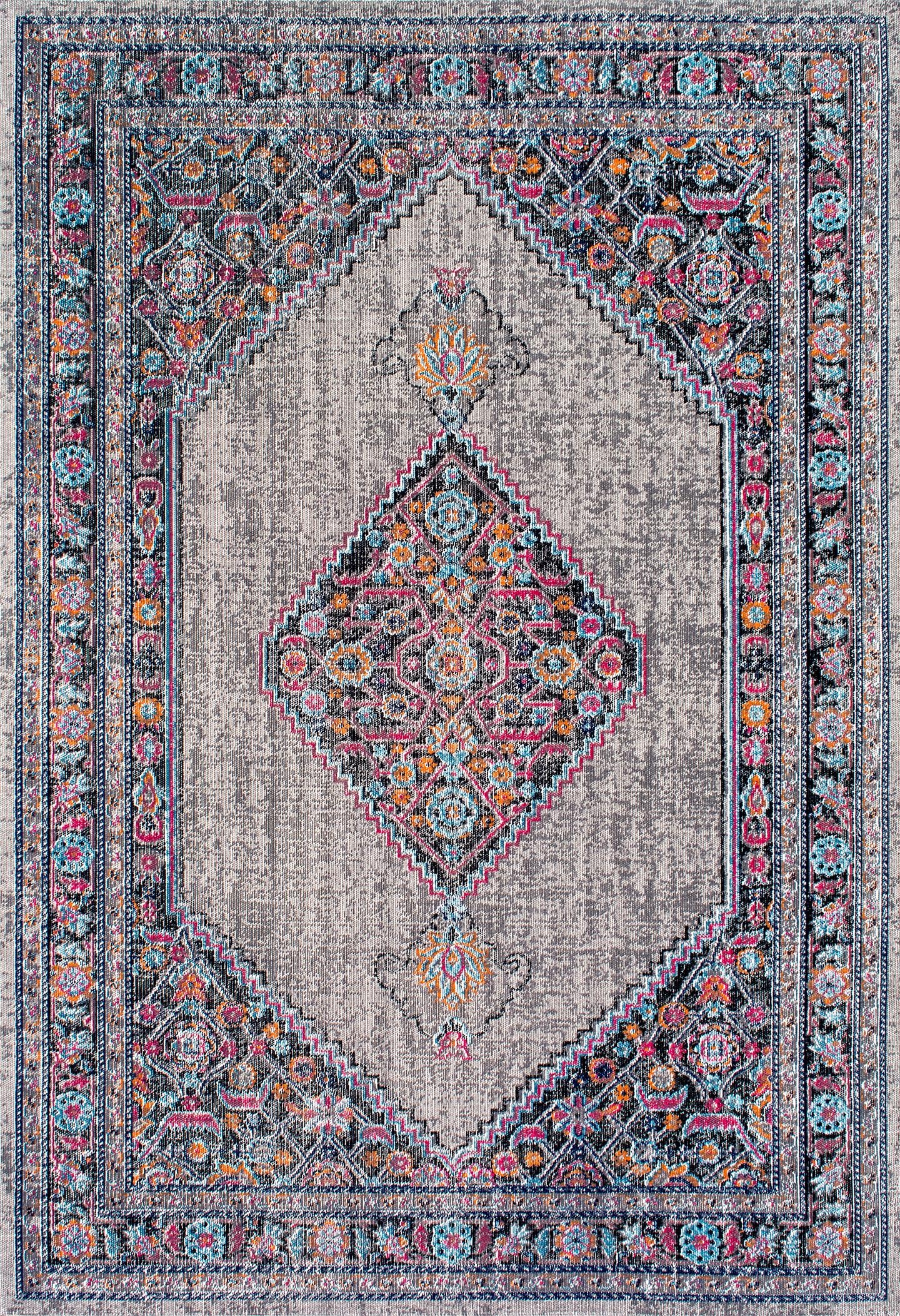 Vintage Medallion Dortha Area Rug - Image 1